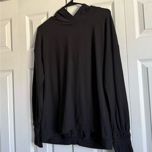Lululemon Athletica Black Hooded Top